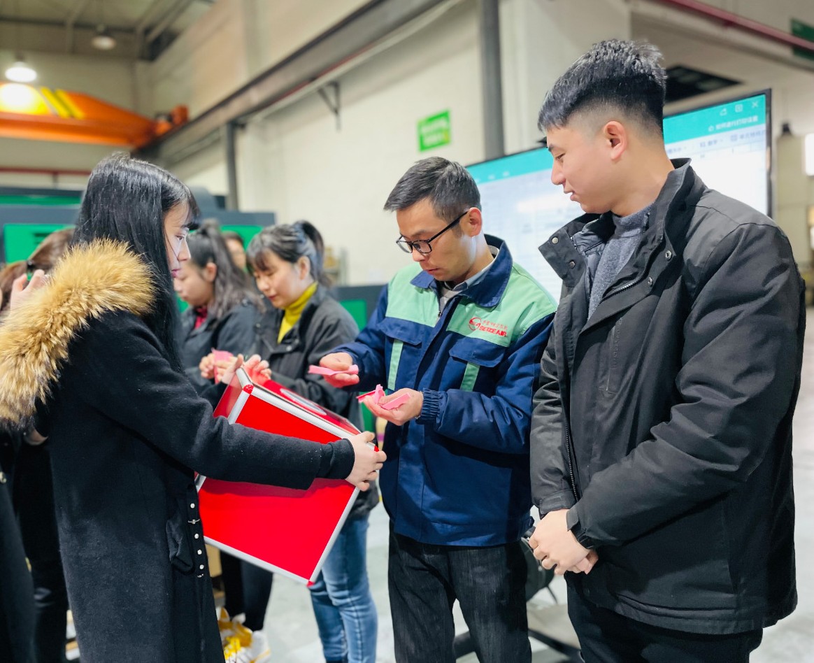 薩震智能節(jié)能空壓機(jī)1月-2月積分頒獎典禮