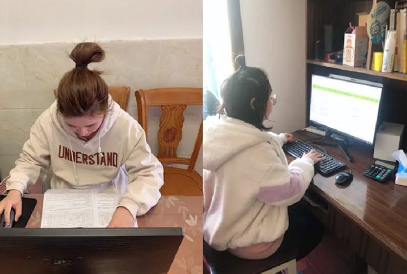 薩震居家辦公,確保工作正常開展